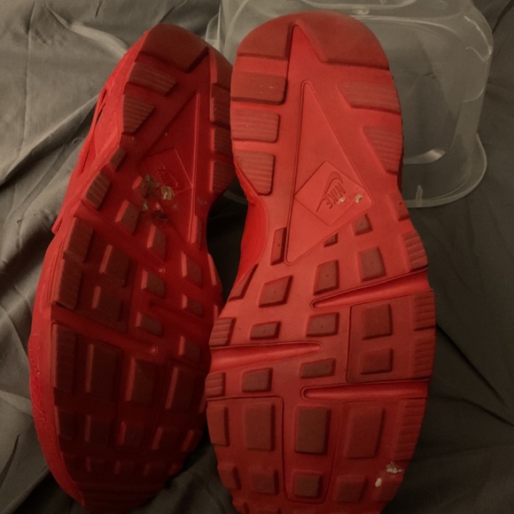 Red Nike huaraches - Picture 2 of 4